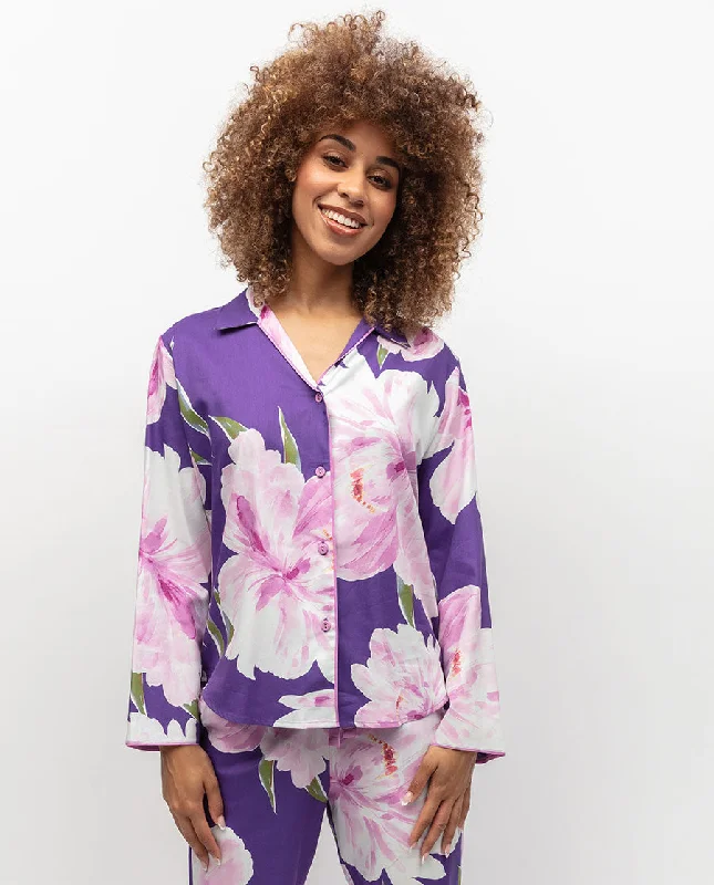 Valentina Floral Print Pyjama Top