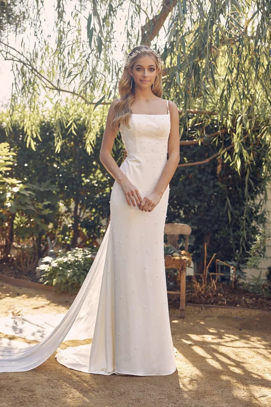 **NoxAnabel JW938: Embroidered Ethereal Elegance for the Modern Bride**