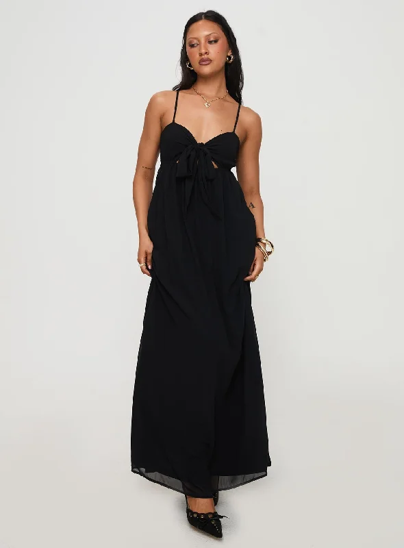 Granno Maxi Dress Black