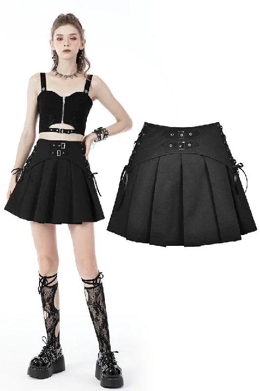 Rock girl pleated mini skirt KW243