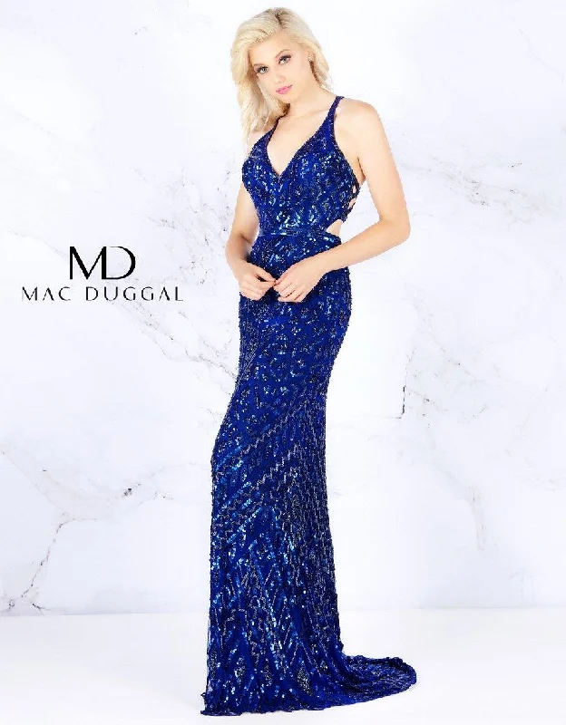 Mac Duggal 4875 Prom Long Formal Evening Dress