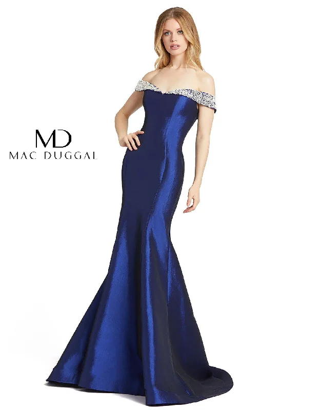 Mac Duggal 66900 Prom Long Mermaid Evening Gown