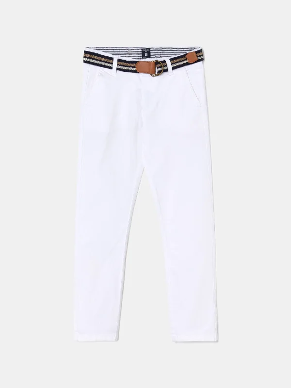 Basic Chino Trousers with Belt