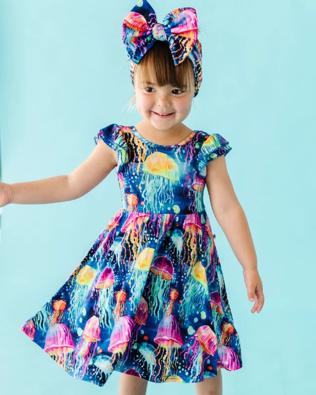 Don't Be Jelly Cap Sleeve Girls Dress