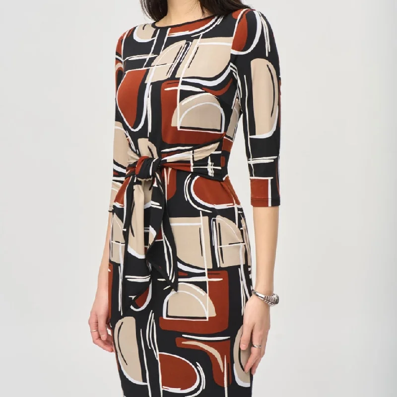 Joseph Ribkoff Multi Color Dress