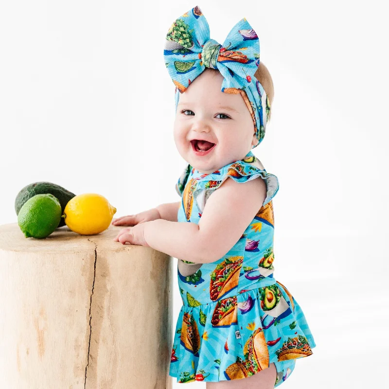 Let's Taco-Bout It Ruffle Dress