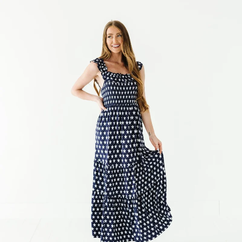 Navy Star Women's Dress