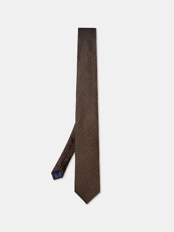 Plain 100% Silk Tie 7,5cm