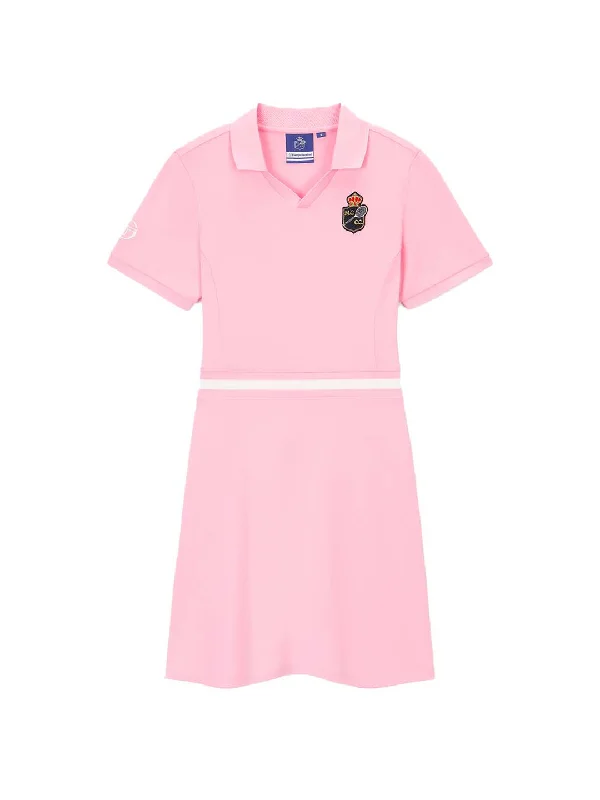 Rally MCH Polo Dress- Light Pink Trendy new unclassified dresses