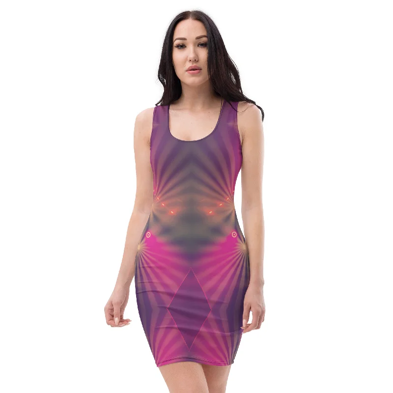 Sun Bright Bodycon Dress