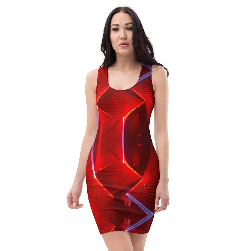 Sword in Mouth Bodycon Dress