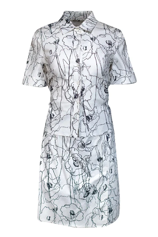 Jason Wu - Button-Up Shirt Illusion Dress Sz 2